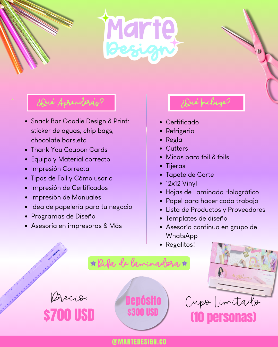 Curso Papeleria Creativa para tu negocio
