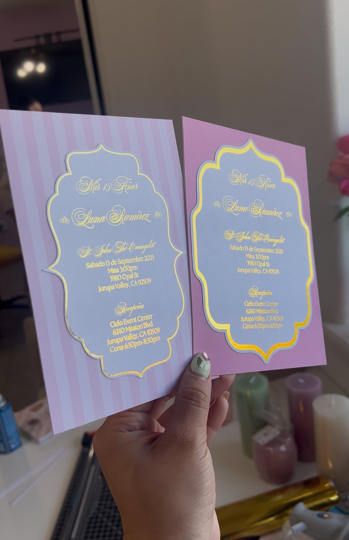 Invitaciones Quinceañera